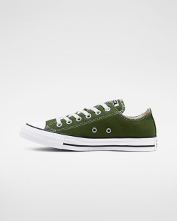 Zapatos Bajos Converse Seasonal Color Chuck Taylor All Star Para Mujer - Gris/Verde | Spain-1723